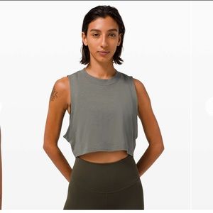 Lululemon All Yours Crop Tank Top new with tag
